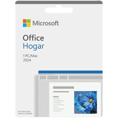 Microsoft office hogar 2024/ 1 usuario/ licencia perpetua