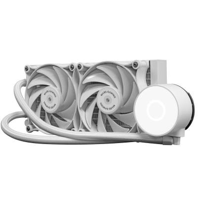 Sistema de refrigeración líquida mars gaming ml-pro240w/ blanco