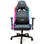 Silla gaming woxter stinger station elite/ luces led/ azul y rosa