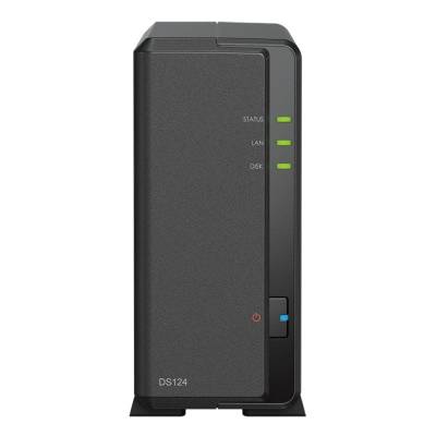 Nas synology diskstation ds124/ 1 bahía 3.5'- 2.5'/ 1gb ddr4/ formato torre