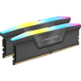 Memoria ram corsair vengeance rgb 2 x 16gb/ ddr5/ 6000mhz/ 1.35v/ cl36/ dimm