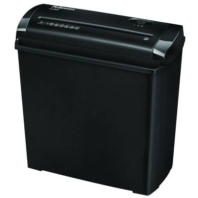 Destructora fellowes p-25s/ corte en tiras de 7mm/ negra