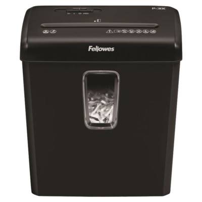 Destructora fellowes p-30c/ corte en partículas de 4 x 34mm/ negra