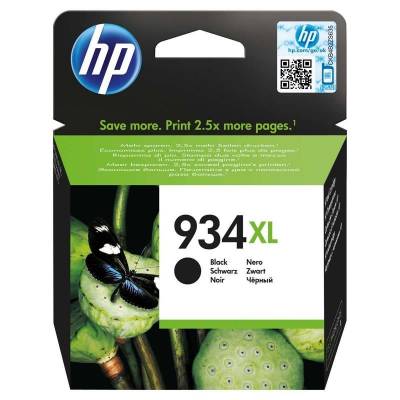 Cartucho de tinta original hp nº934 xl alta capacidad/ negro