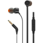 Auriculares intrauditivos jbl tune 160/ con micrófono/ jack 3.5/ negros