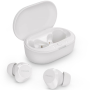 Auriculares bluetooth philips tat1209 con estuche de carga/ autonomía 6h/ blancos