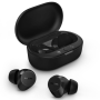 Auriculares bluetooth philips tat1209 con estuche de carga/ autonomía 6h/ negros