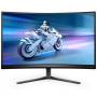 Monitor gaming curvo philips evnia 5000 27m2c5200w 27'/ full hd/ 0.3ms/ 280hz/ va/ regulable en altura/ negro