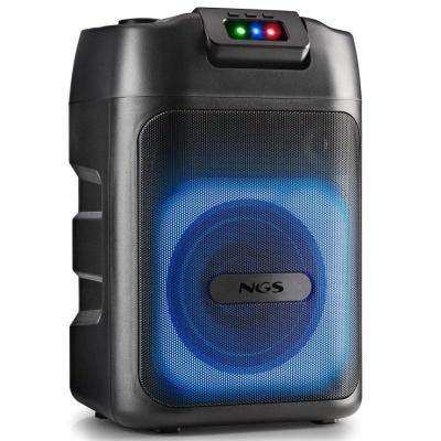 Altavoz portable con bluetooth ngs wild club/ 80w