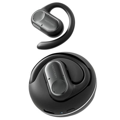 Auriculares deportivos bluetooth vention open ear openbeat o11 nbpb0 con estuche de carga/ negros