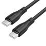 Cable usb tipo-c vention h27bf/ usb tipo-c macho - usb tipo-c macho/ 60w/ 480mbps/ 1m/ negro