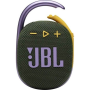 Altavoz con bluetooth jbl clip 4/ 5w/ 1.0/ verde