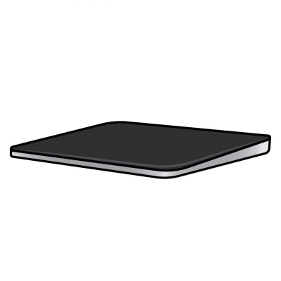 Apple magic trackpad 2/ usb tipo-c/ negro