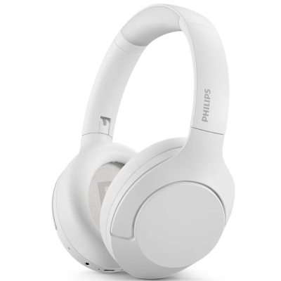 Auriculares inalámbricos philips tah8506/ con micrófono/ bluetooth/ blancos