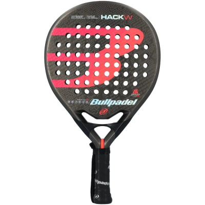 Pala de pádel bullpadel hack w 2019 (ale salazar)/ roja y negra