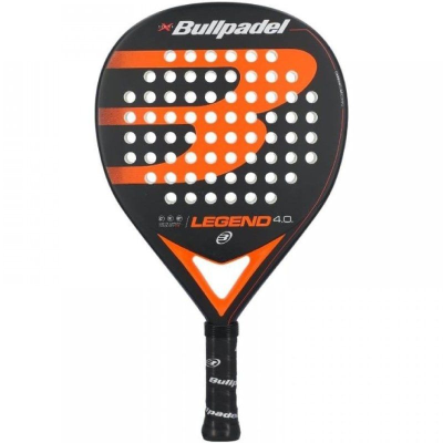 Pala de pádel bullpadel legend 4.0 2022/ naranja y negra