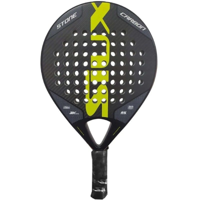 Pala de pádel siux stone carbon 3k/ amarilla y negra