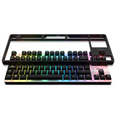 Teclado gaming mecánico krom kernel pro/ negro y blanco