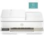 Multifunción hp envy 6520e wifi/ fax móvil/ dúplex/ adf/ blanca portobello