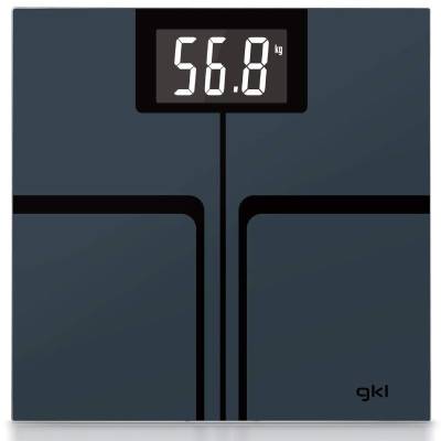 Báscula de baño gkl fitmax black/ hasta 200kg