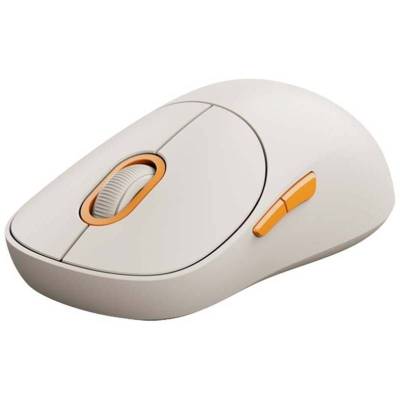 Ratón inalámbrico xiaomi wireless mouse 3/ hasta 1200 dpi/ blanco