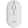 Ratón inalámbrico logitech pebble 2 m350s/ hasta 1000 dpi/ blanco