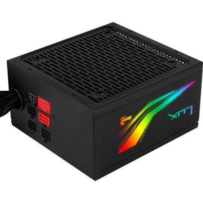 Fuente de alimentación aerocool lux rgb 850m/ 850w/ ventilador 12cm/ 80 plus bronze