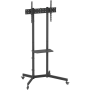 Soporte de suelo inclinable con ruedas aisens ft70te-333 para tv 37'-70'/ hasta 45kg