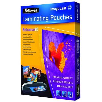 Fundas para plastificar fellowes 5306114/ a4/ 80 micras/ 100 unidades