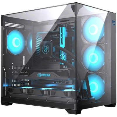 Caja gaming semitorre hiditec sky