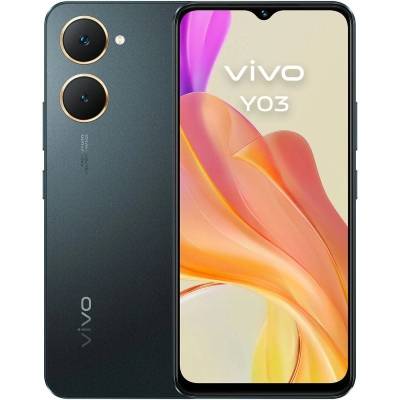 Smartphone vivo y03 4gb/ 128gb/ 6.56'/ negro espacial