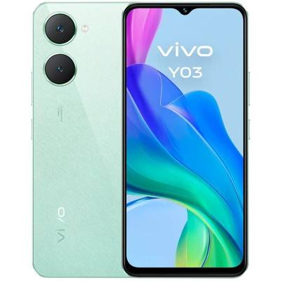 Smartphone vivo y03 4gb/ 128gb/ 6.56'/ verde gema