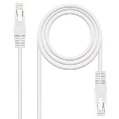 Cable de red rj45 utp nanocable 10.20.0400-l30 cat.6/ 30cm/ blanco