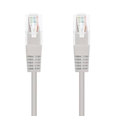 Cable de red rj45 utp nanocable 10.20.0402 cat.6/ 2m/ gris