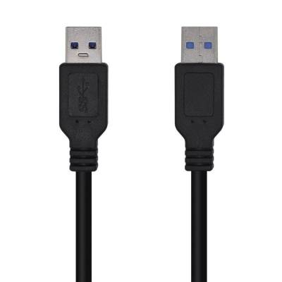 Cable usb 3.0 aisens a105-0446/ usb macho - usb macho/ 1m/ negro