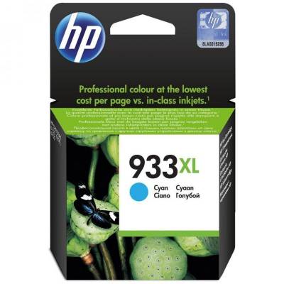 Cartucho de tinta original hp nº933 xl alta capacidad/ cian