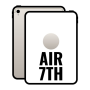 Apple ipad air 13' 7th wi-fi cell/ 5g/ m3/ 512gb/ blanco estrella