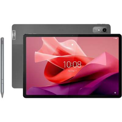 Tablet lenovo tab p12 12.7'/ 8gb/ 128gb/ octacore/ gris tormenta/ incluye lenovo tab pen plus