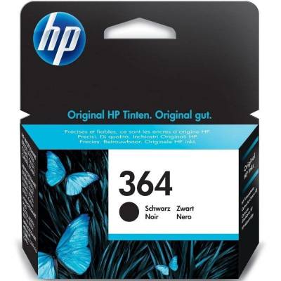 Cartucho de tinta original hp nº364/ negro