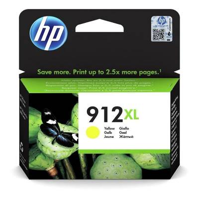 Cartucho de tinta original hp nº912 xl alta capacidad/ amarillo