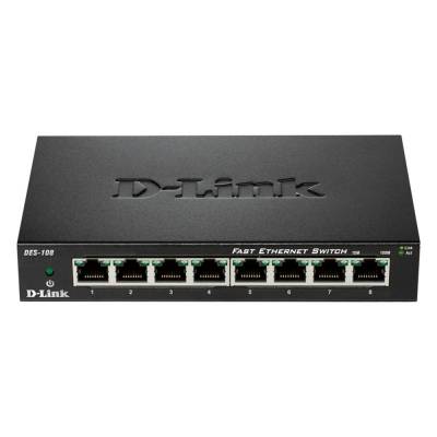 Switch d-link des-108 8 puertos/ rj-45 10/100