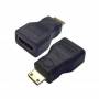 Adaptador 3go aminihdmi/ hdmi hembra - mini hdmi macho