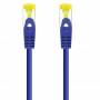 Cable de red rj45 sftp nanocable 10.20.1900-l25-bl cat.6a/ lszh/ 25cm/ azul