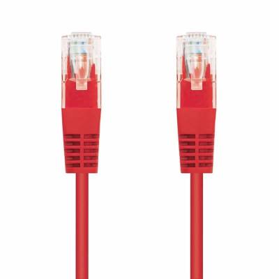 Cable de red rj45 utp nanocable 10.20.0400-r cat.6/ 50cm/ rojo