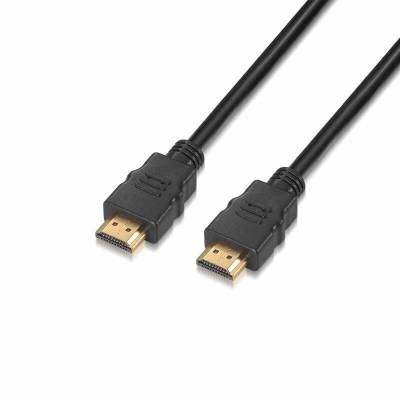 Cable hdmi 2.0 4k aisens a120-0119/ hdmi macho - hdmi macho/ hasta 10w/ 2250mbps/ 1m/ certificado/ negro