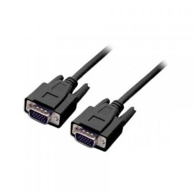 Cable vga 3go cvga5mm/ vga macho - vga macho/ 5m/ negro