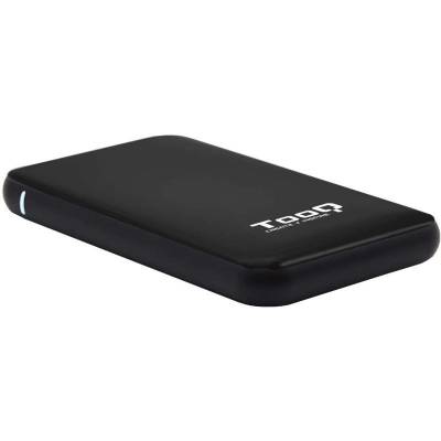 Caja externa para disco duro de 2.5' tooq tqe-2528b/ usb 3.1/ sin tornillos