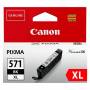 Cartucho de tinta original canon cli-571xl alta capacidad/ negro