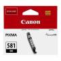 Cartucho de tinta original canon cli-581bk/ negro