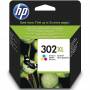 Cartucho de tinta original hp nº302 xl alta capacidad/ tricolor